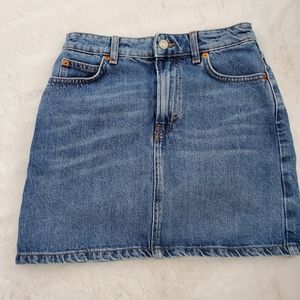 Topshop Mini denim skirt Size 4US